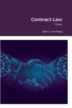 Hardcover Contract Law: Cases Book