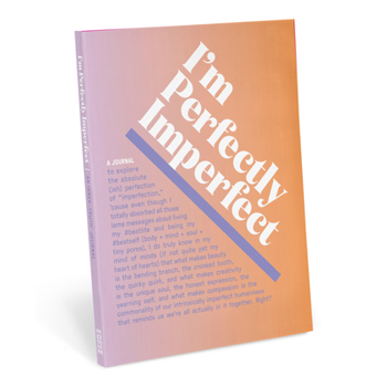 Paperback Knock Knock I'm Perfectly Imperfect Inner-Truth Journal (Ombre Edition) Book