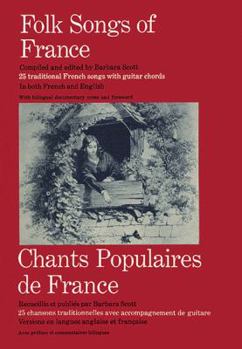 Paperback Folk Songs of France Book