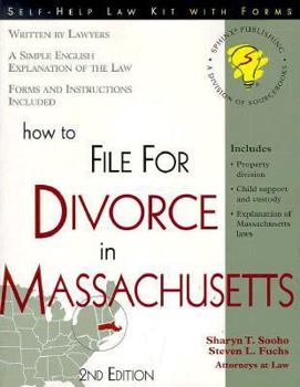 Paperback How to File for Divorce in Massachusetts: With Forms (Legal Survival Guides) Book
