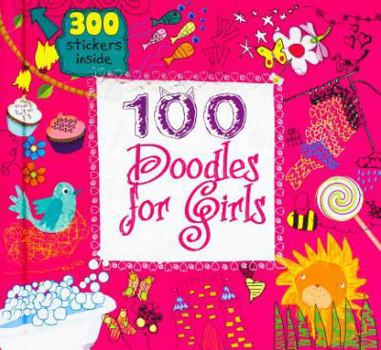 Spiral-bound 100 Doodles for Girls Book