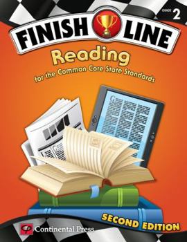 Paperback Finish Line Reading : For the Common Core State Standards Grade 2 Book