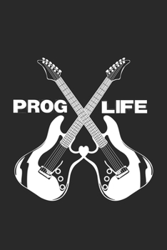 Prog life: 6x9 Music | blank with numbers paper | notebook | notes