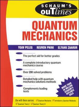 Paperback Schaum's Outline of Quantum Mechanics Book