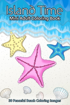 Paperback Island Time Mini Adult Coloring Book