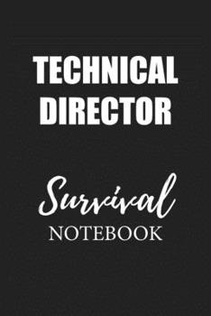 Paperback Technical Director Survival Notebook: Small Undated Weekly Planner for Work and Personal Everyday Use Habit Tracker Password Logbook Music Review Play Book
