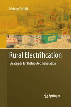 Paperback Rural Electrification: Strategies for Distributed Generation Book