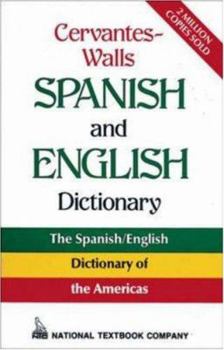 Hardcover Cervantes-Walls Spanish and English Dictionary Book