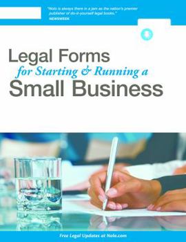 Paperback Legal Forms for Starting & Running a Small Business Book