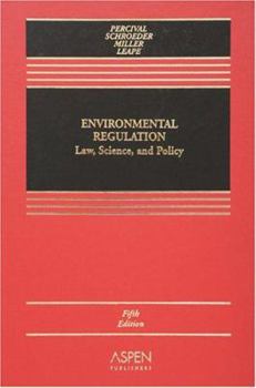 Hardcover Environmental Regulation: Law, Science, and Policy Book