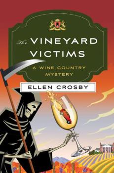 Hardcover The Vineyard Victims: A Wine Country Mystery Book