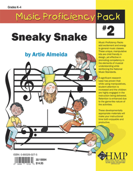 Paperback Music Proficiency Pack #2 - Sneaky Snake: Music Vocabulary Identification Activity Book