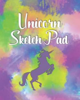 Paperback Unicorn Sketch Pad: Whimsical Sketching & Drawing Book for Girls Book