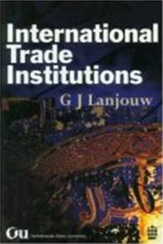 Paperback Intl Trade Institutions Book
