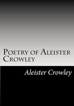 Paperback Poetry of Aleister Crowley Book