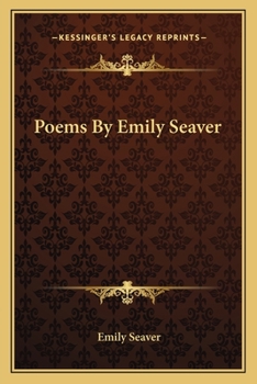 Paperback Poems By Emily Seaver Book