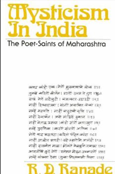 Hardcover Mysticism in India: The Poet-Saints of Maharashtra Book
