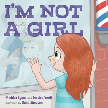 Hardcover I'm Not a Girl: A Transgender Story Book