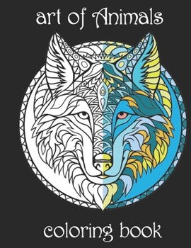 Paperback art of Animals: coloring book