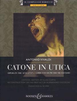 Paperback Catone in Utica: Opera in Three Acts - Critical Edition - Piano/Vocal Score - Ital Book