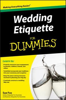 Paperback Wedding Etiquette for Dummies Book