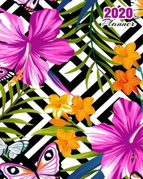 2020 Planner: 8"x10" Daily and Weekly Agenda Planner and Organizer V8