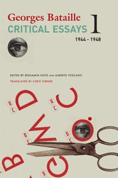 Hardcover Critical Essays: Volume 1: 1944-1948 Volume 1 Book