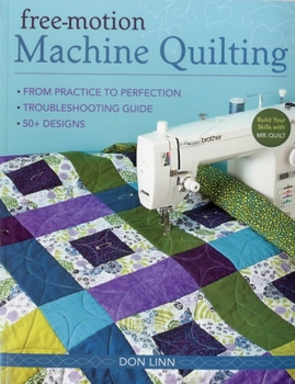 Paperback Free-Motion Machine Quilting Book