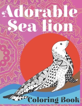 Adorable Sea lion - Coloring Book ??