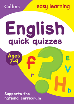 Paperback English Quick Quizzes: Ages 7-9 Book