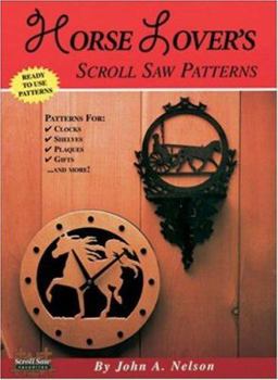 Paperback Horse Lovers Scroll Saw Projects Book