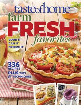 Paperback Taste of Home Farm Fresh Favorites Book