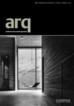 Paperback Arq: Architectural Research Quarterly: Volume 5, Part 1 Book