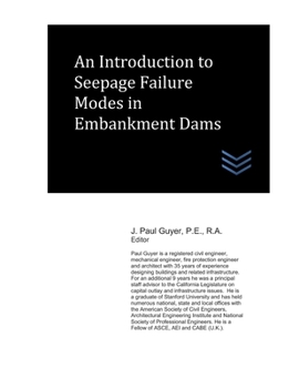 Paperback An Introduction to Seepage Failure Modes in Embankment Dams Book