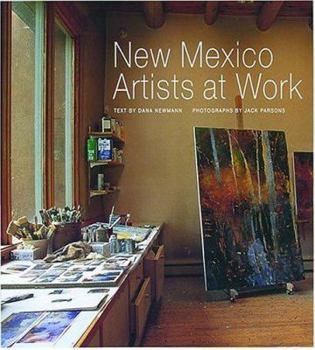Hardcover New Mexico Artists at Work Book