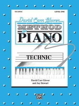 Paperback David Carr Glover Method for Piano Technic: Level 1 Book