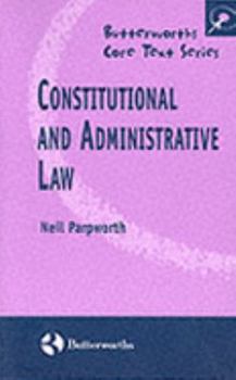 Paperback Constitutional and Administrative Law (Butterworth's Core Text) Book