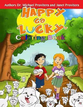 Paperback Happy Go Lucky: Coloring Book