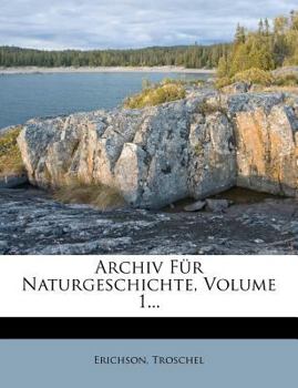 Paperback Archiv Fur Naturgeschichte, Volume 1... [Italian] Book