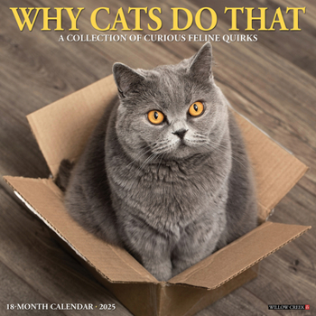 Calendar Why Cats Do That 2025 12 X 12 Wall Calendar Book