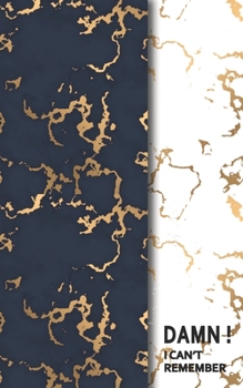 Damn ! I can't remember: Website Password Book: Internet Password Address Book with Alphabetical Tabs