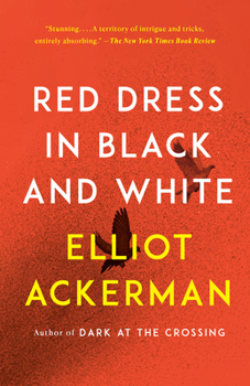 Paperback Red Dress in Black and White Book