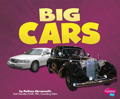 Big Cars - Book  of the Pebble Plus: Cars, Cars, Cars