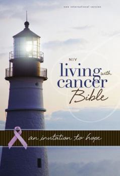 Imitation Leather Living with Cancer Bible-NIV: An Invitation to Hope Book