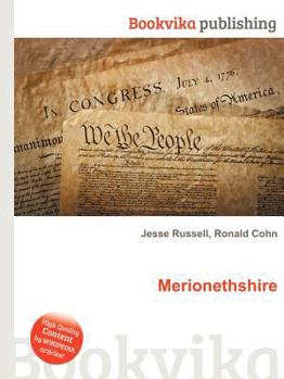Paperback Merionethshire Book