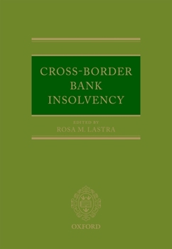 Hardcover Cross-Border Bank Insolvency Book