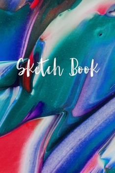 Paperback Sketchbook: 120 Pages of 8.5"x11" Blank Paper for Drawing, Sketching and Creative Doodling. Personalized Artist Notebook and Sketc Book