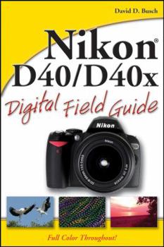 Paperback Nikon D40 / D40x Digital Field Guide Book
