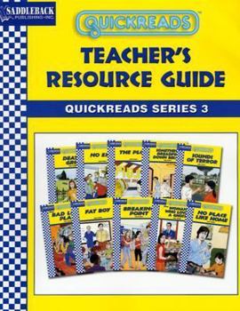 Paperback Quickreads Series 3 Teacher's Guide Book