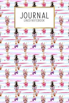 Paperback Journal Lined Notebook: Giraffes - Blank Lined Journal - Gratitude Journal - 6" x 9" 100 Pg -Motivational Quotes - Self-Care - Diary - Gift Book